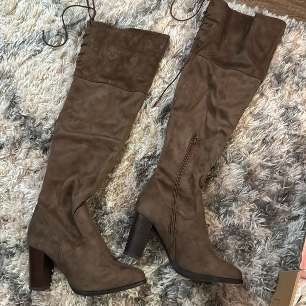 Knee high boots